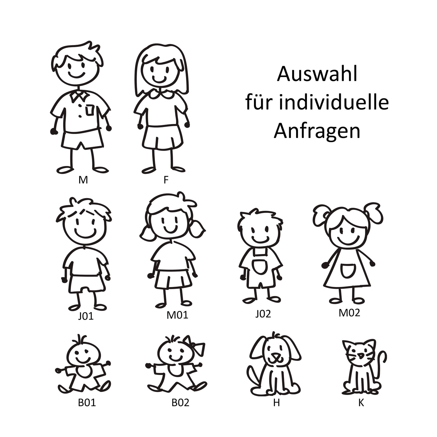 Schlüsselanhänger Family