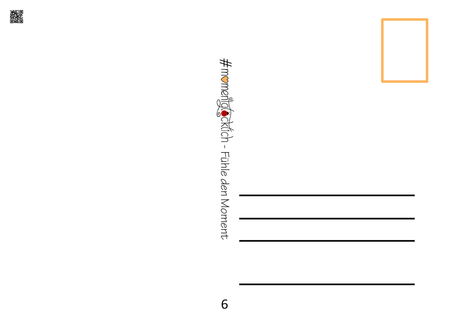 Postkarte Kirschblüte