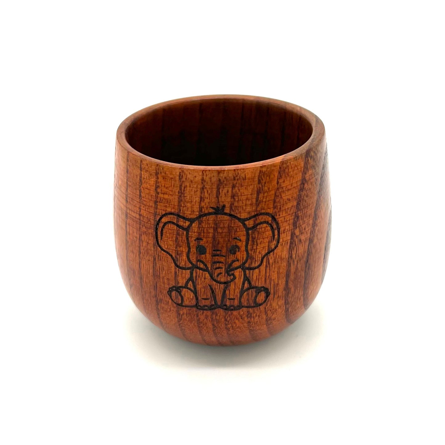 Kinderholzbecher Elefant