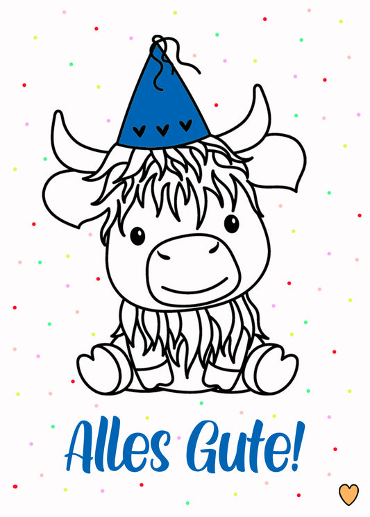 Postkarte Alles Gute!