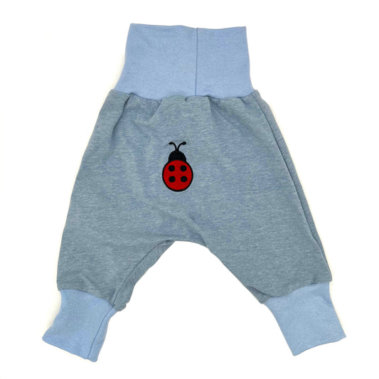 Pumphose blau Marienkäfer